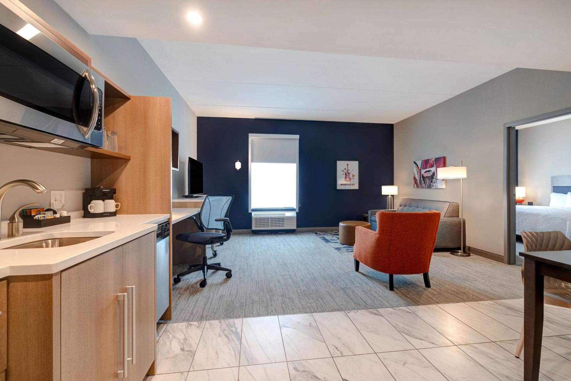 Home2 Suites By Hilton Nashville Downtown-Metrocenter Buitenkant foto
