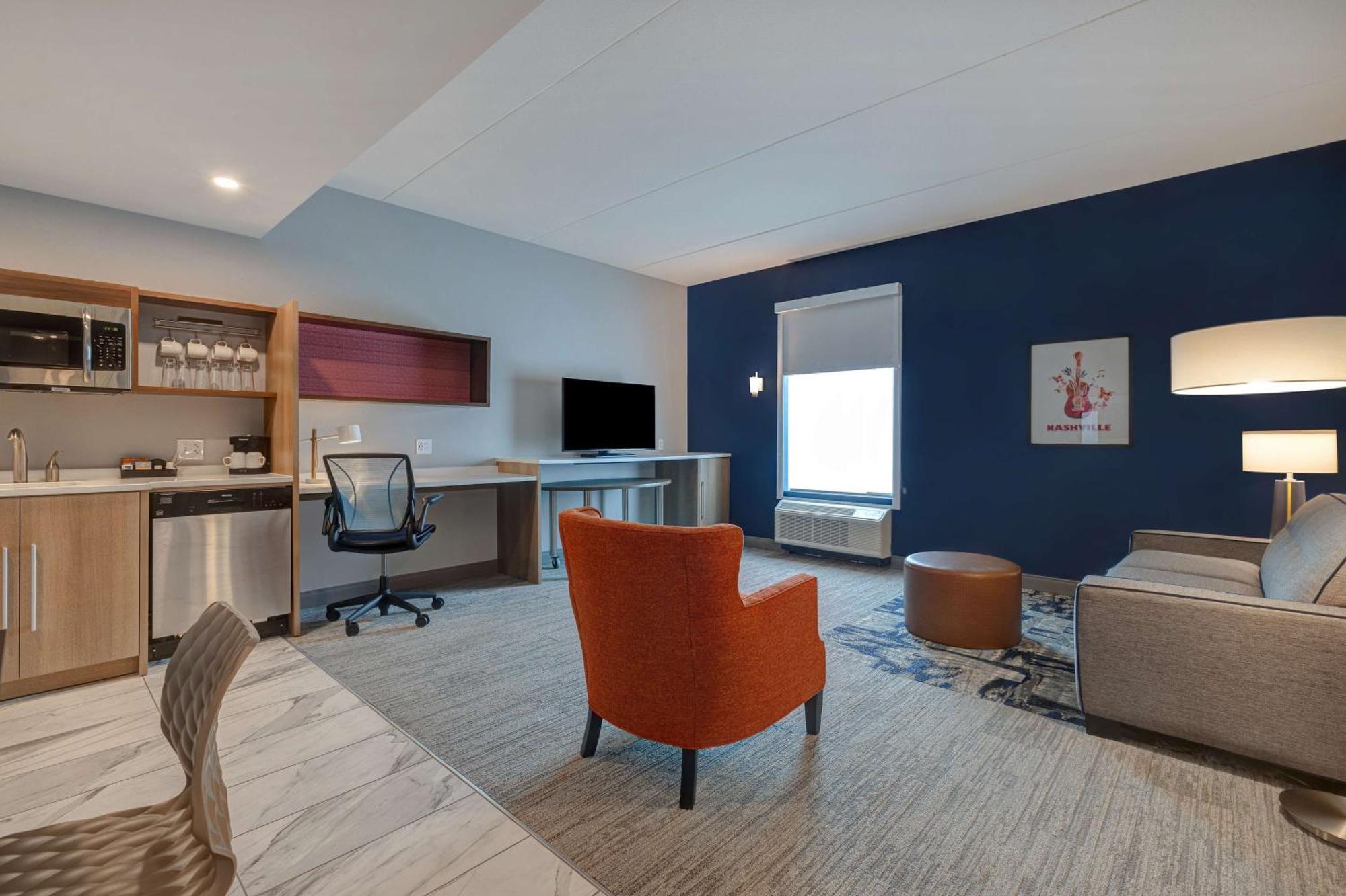 Home2 Suites By Hilton Nashville Downtown-Metrocenter Buitenkant foto