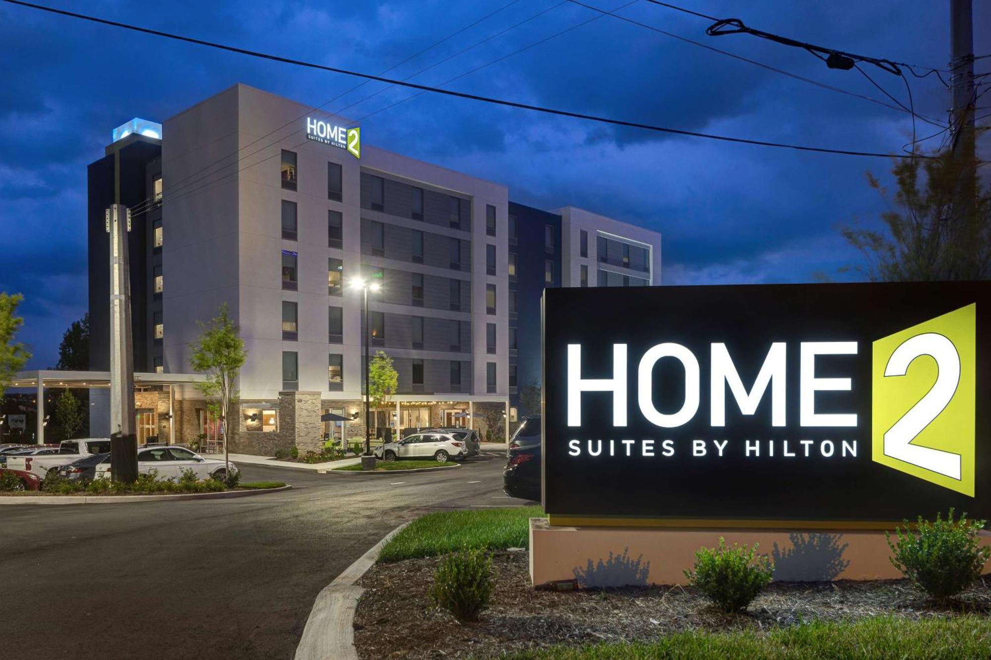 Home2 Suites By Hilton Nashville Downtown-Metrocenter Buitenkant foto